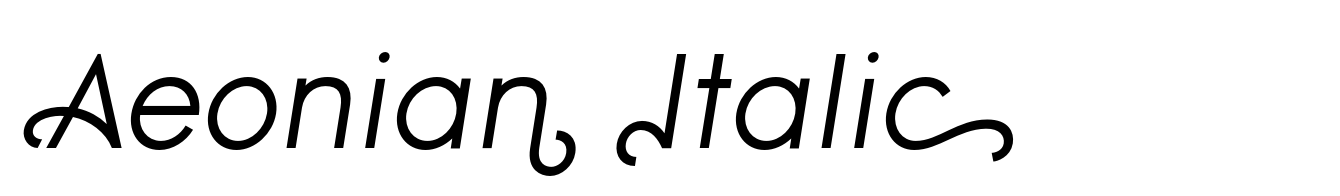 Aeonian Italic