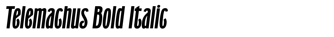Telemachus Bold Italic