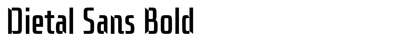 Dietal Sans Bold