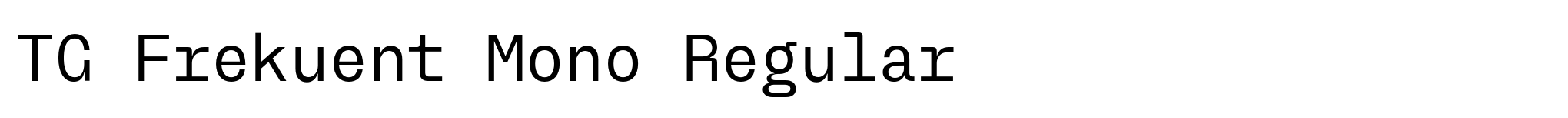 TG Frekuent Mono Regular image