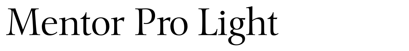 Mentor Pro Light