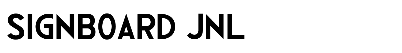 Signboard JNL