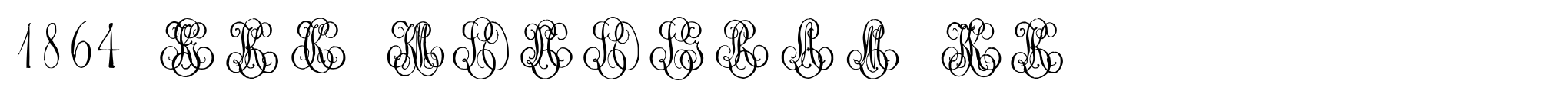 1864 GLC Monogram KL image