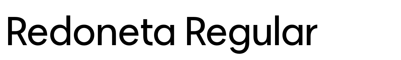 Redoneta Regular