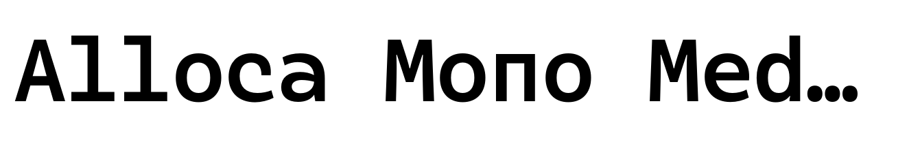 Alloca Mono Medium