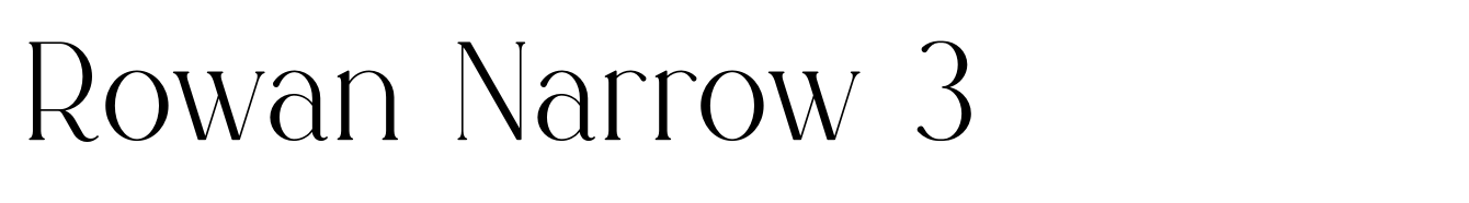 Rowan Narrow 3