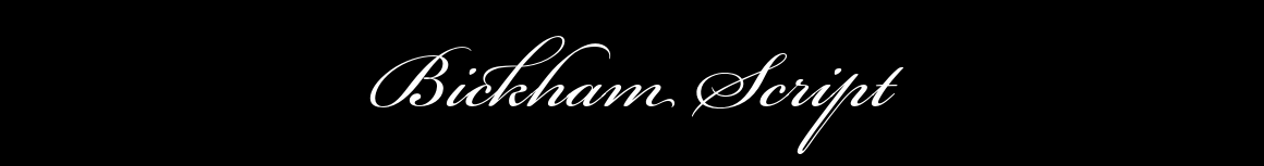 Bickham Script