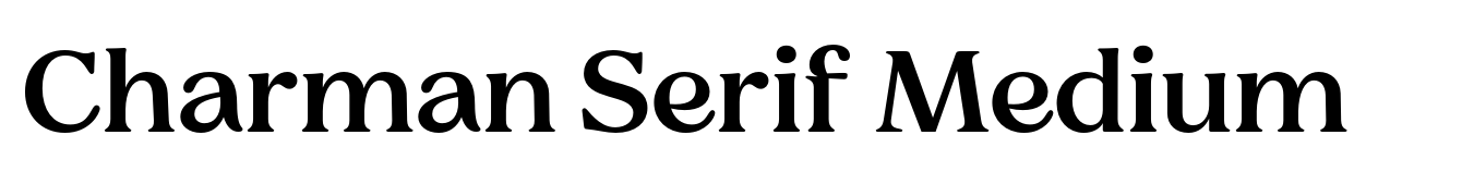 Charman Serif Medium