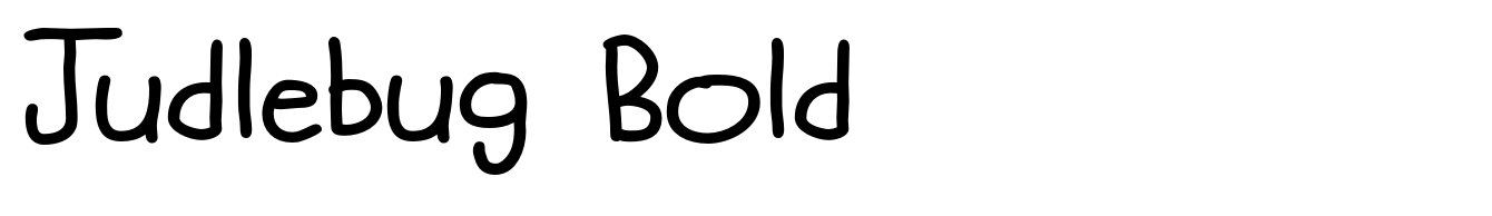 Judlebug Bold