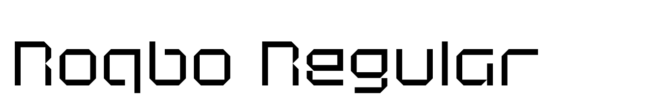 Roqbo Regular