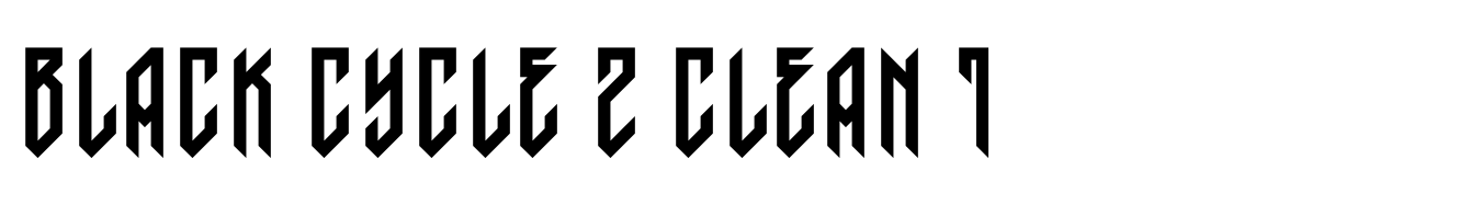 Black Cycle 2 Clean 1