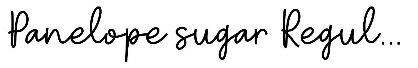 Panelope sugar Regular