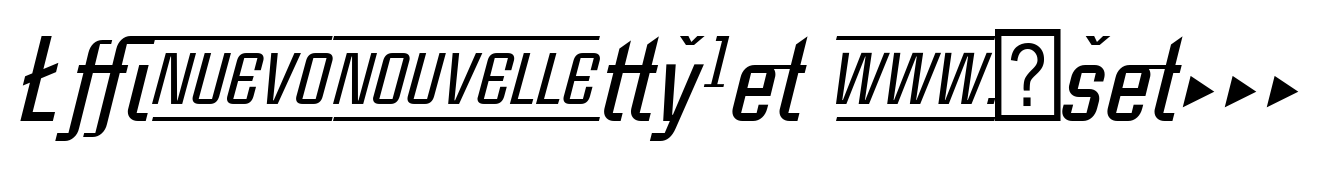 Linotype CaseStudyNo1 Medium Italic Alternate