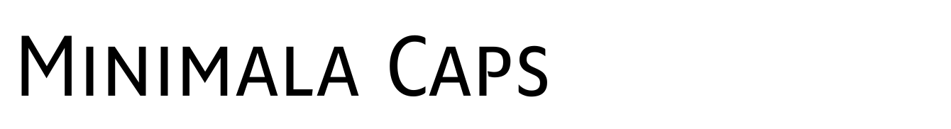 Minimala Caps