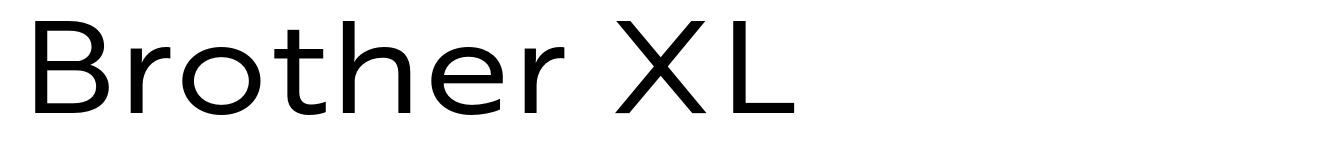 Brother XL&XS Regular XL