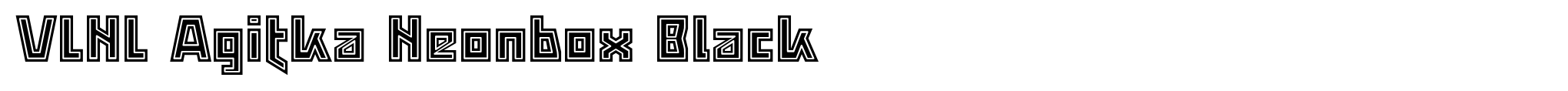 VLNL Agitka Neonbox Black image