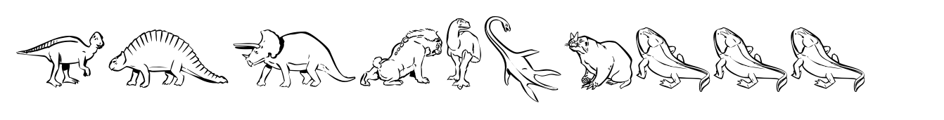 Linotype Dinosaures Regular