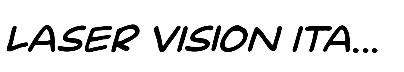 Laser Vision Italic