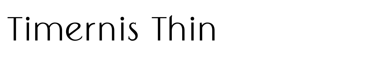 Timernis Thin
