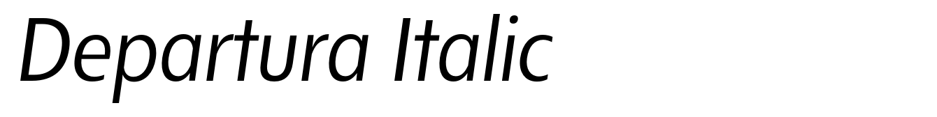 Departura Italic