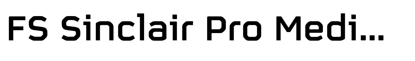 FS Sinclair Pro Medium