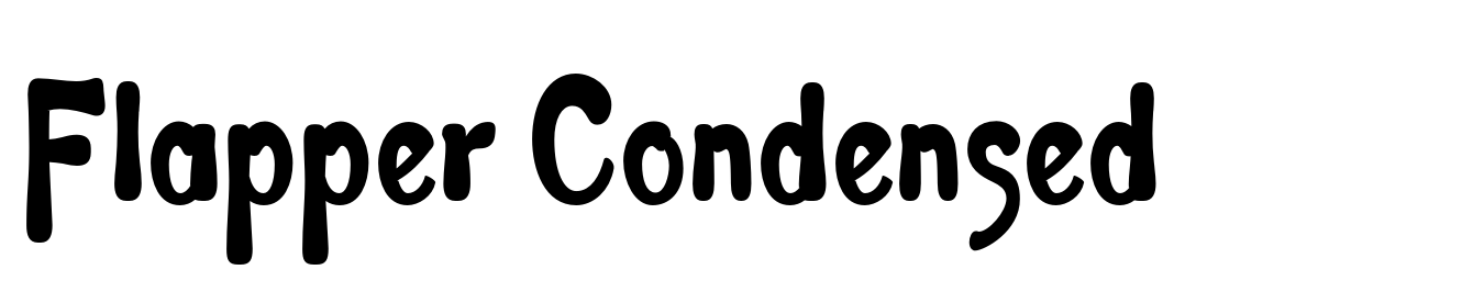 Flapper Condensed