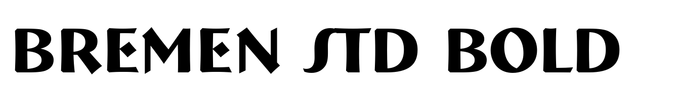 Bremen Std Bold