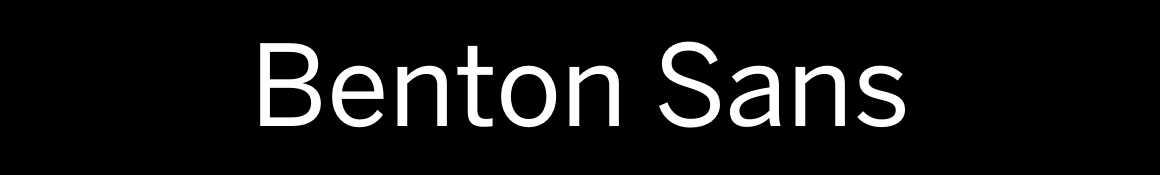 Benton Sans