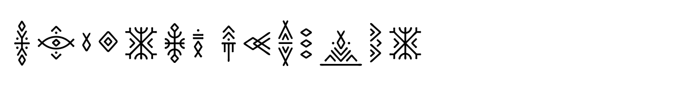 Runista Symbols