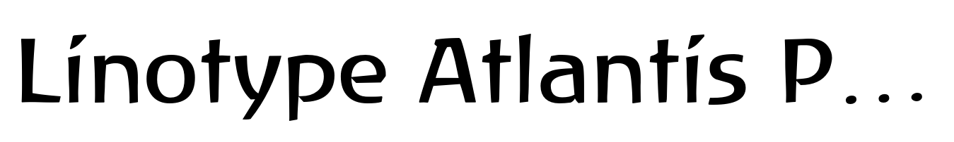 Linotype Atlantis Pro Regular