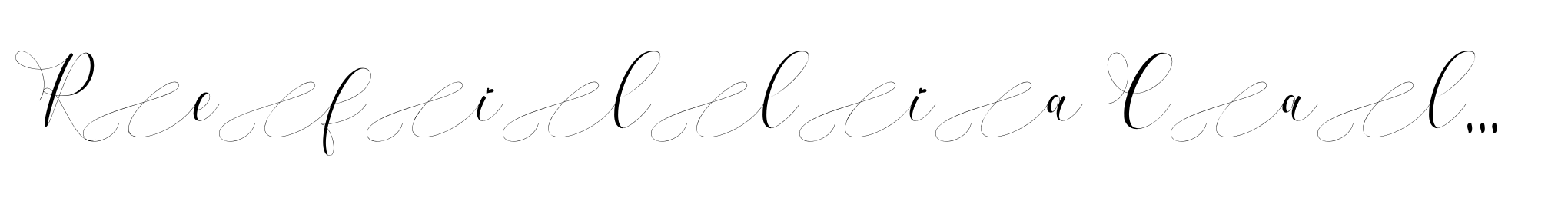 Refillia Calligraphy Titling 2 image