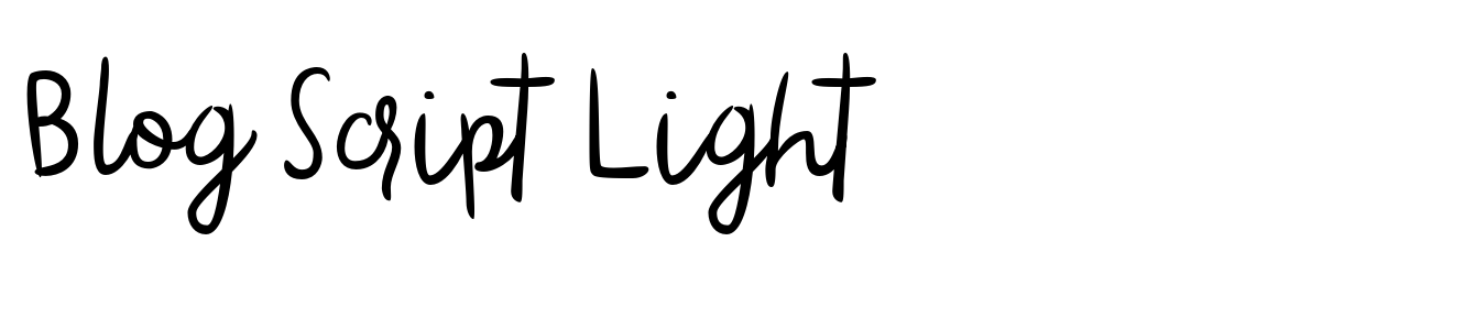 Blog Script Light