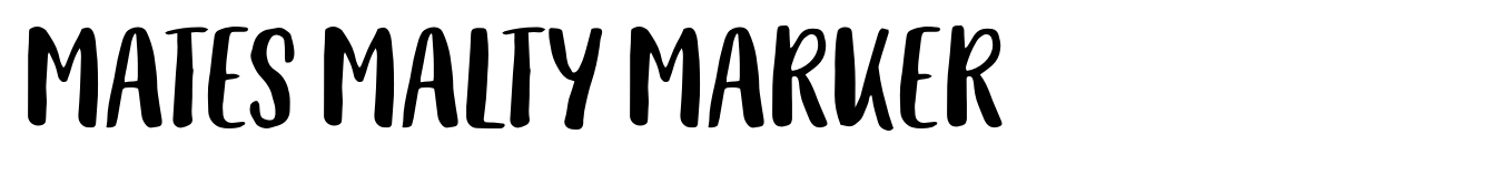 Mates Malty Marker