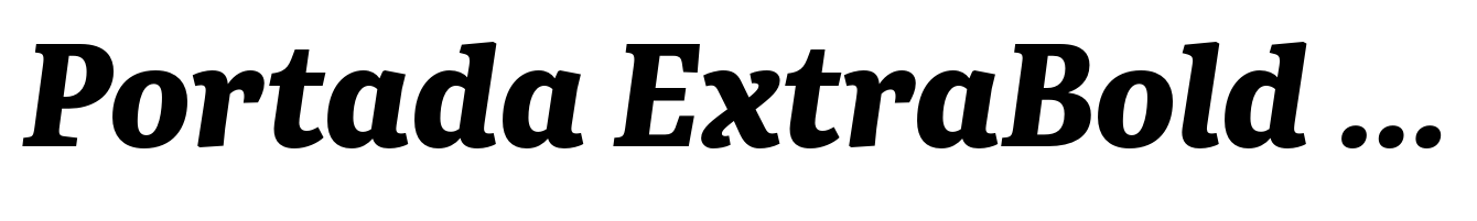 Portada ExtraBold Italic
