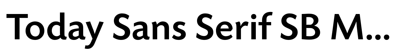 Today Sans Serif SB Medium