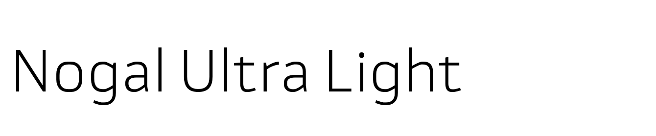 Nogal Ultra Light