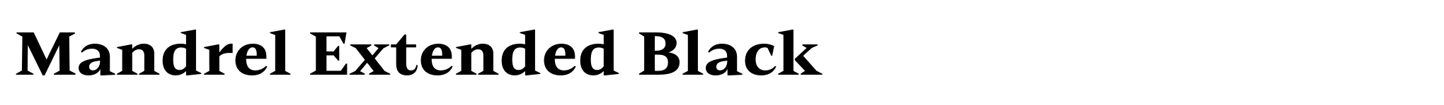 Mandrel Extended Black image