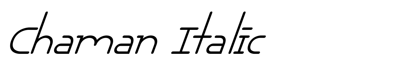 Chaman Italic
