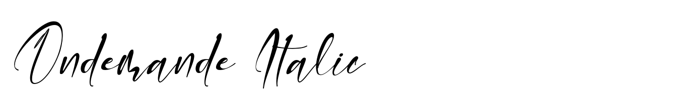 Ondemande Italic
