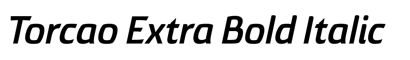 Torcao Extra Bold Italic