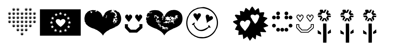 Hearts Love Smile Icons