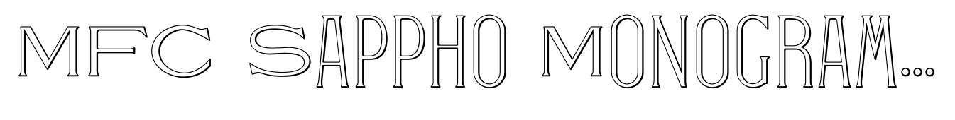 MFC Sappho Monogram (10000 Impressions)