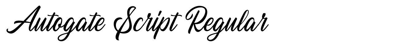 Autogate Script Regular