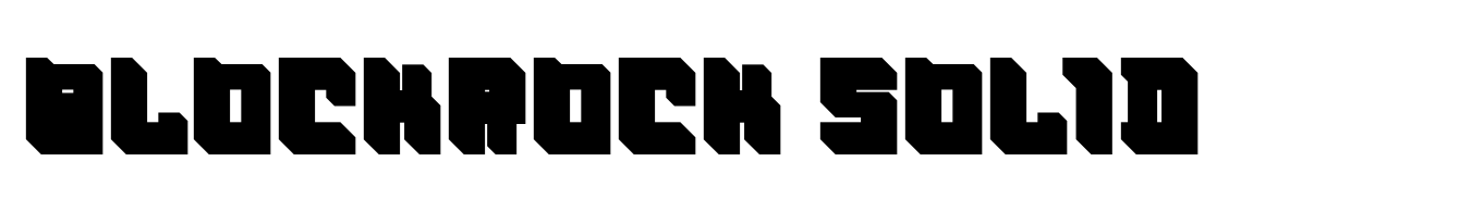 Blockrock Solid