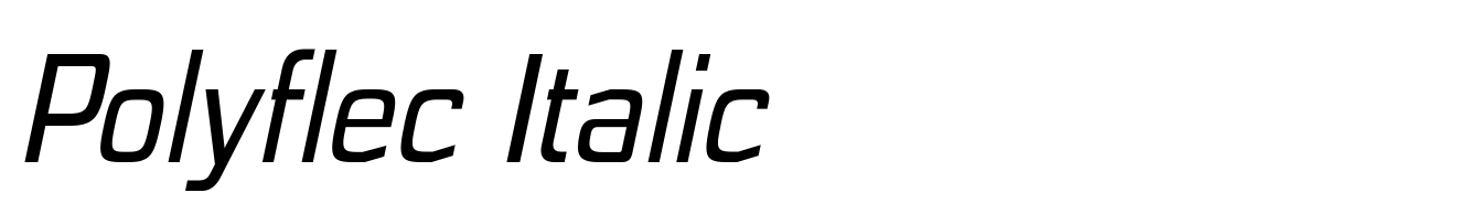 Polyflec Italic