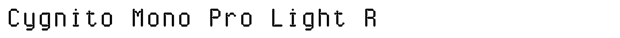 Cygnito Mono Pro Light R image