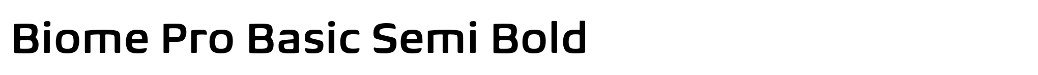 Biome Pro Basic Semi Bold image