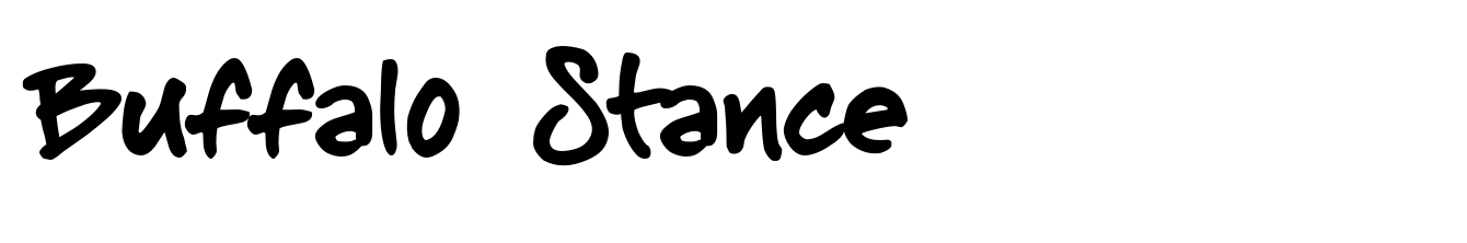Buffalo Stance Font | Webfont & Desktop | MyFonts