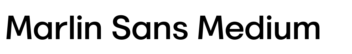 Marlin Sans Medium