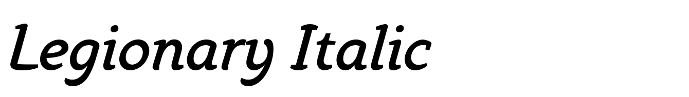 Legionary Italic